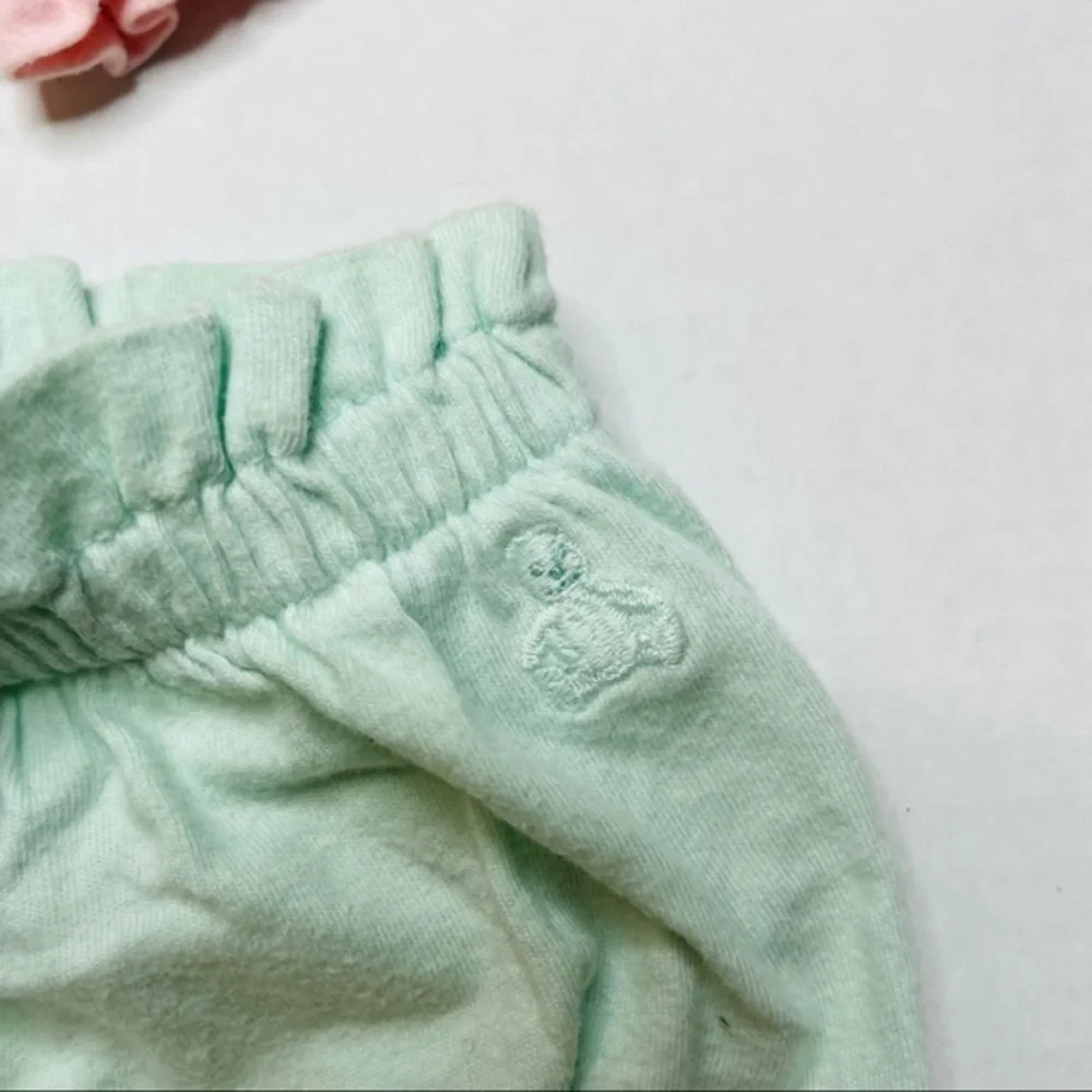 GAP Baby Bubble Shorts 2 pairs Pink & Mint